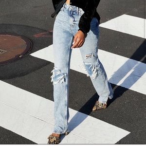 FREE PEOPLE || MY OWN LANE JEANS